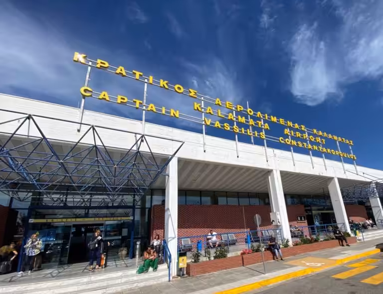 Top 5 Places to Visit from Kalamata Airport
